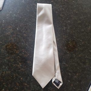 Hugo Boss Silver Satin Tie